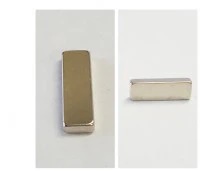(image for) N38 Ni Neodymium Block Magnet 15x5x2.5mm (BRM12G)
