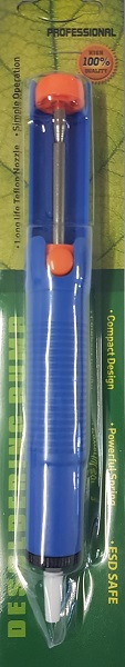 Desoldering Pump Blue Plastic (DYN012) Desoldering Pump Blue Plastic (DYN012)