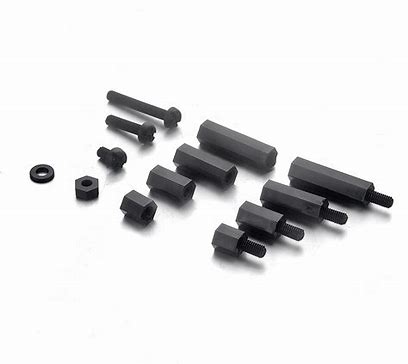 (image for) Metric Tapped Hex Nylon Spacer, M3x5mm, 4-pack (NYF97)