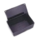 (image for) Pot 1 ABS Box, Black Unribbed (PCI31S)