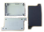 (image for) Series H1 ABS Box, Grey Ribbed (PCI41S)
