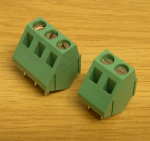 (image for) PCB Terminal 5mm 2-way 45 degree (PLB622)