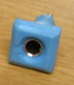 (image for) Banana Socket Blue, Square Base (PLG44G)