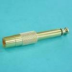 (image for) 6.35mm Mono Plug to RCA Socket (PLJ644)