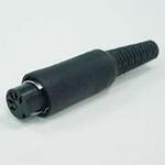 (image for) DIN Inline Socket 5-pin 180 Degrees (PLN045)