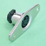 (image for) Mini DIN Panel Socket 4-pin (PLN124)
