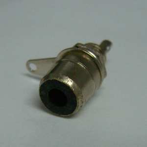 (image for) RCA Panel Socket Black (PLP101)