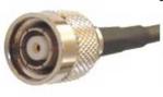 (image for) TNC 50ohms Reverse Crimp Plug, RG58 (PLR133)