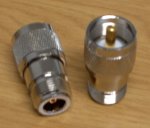(image for) UHF Plug to N type socket (PLR383)