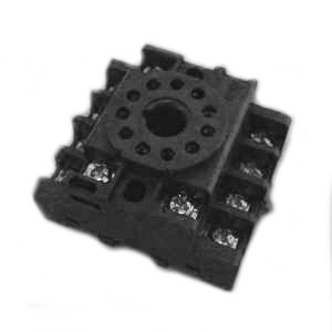 (image for) Socket for Round 11-pin Relays (RLY009)