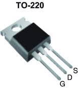 (image for) IRF530 - N-Channel Power MOSFET (SEM74H)