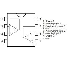 (image for) LF353 - Dual low noise Jfet input Opamp (SEN96H)