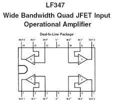 (image for) LF347N - Quad J-FET op-amp (SEN99H)