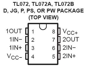 (image for) TL072CN Dual op amp (SER17H)