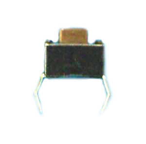 (image for) Tact Switch 3.5x6mm Knob 5.0mm, 2-pins (SWP308)
