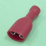 (image for) 6.25mm Full-Insulated Female Disconnect Red 6 pk (TML315)